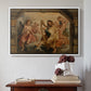 King David Playing the Harp, c. 1627-1628 - Floater Framed Canvas Print