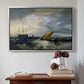 Sheerness as Seen from the Nore, 1808 - Floater Framed Canvas Print