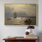From the Inlet of Oslo, 1874 - Floater Framed Canvas Print
