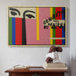 Design for Cover of Exhibition Catalogue, 1951 - Floater Framed Canvas Print