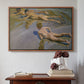 Boys on the Beach, 1910 - Floater Framed Canvas Print