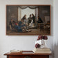 A Group of Danish Artists in Rome, 1837 - Floater Framed Canvas Print