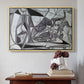 Goat's Skull, Bottle and Candle, 1952 - Floater Framed Canvas Print