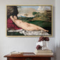 Sleeping Venus, c. 1510 - Floater Framed Canvas Print