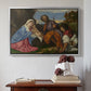 The Holy Family with a Shepherd, c. 1510 - Floater Framed Canvas Print