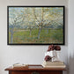 The Pink Orchard, 1888 - Floater Framed Canvas Print
