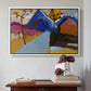 Kochel Straight Street, 1909 - Floater Framed Canvas Print