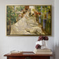 Sewing the Sail, 1896 - Floater Framed Canvas Print