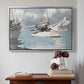 Fishing Boats, Key West, 1903 - Floater Framed Canvas Print