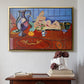 Still Life with a Pewter Jug and Pink Statuette, 1910 - Floater Framed Canvas Print