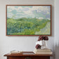 Green Wheat Field, Auvers, 1890 - Floater Framed Canvas Print