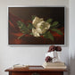 Magnolia on Red Velvet, c. 1885-1890 - Floater Framed Canvas Print