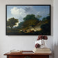 Landscape with Shepherds and Flock of Sheep, c. 1763-1765 - Floater Framed Canvas Print