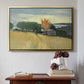 Fields of Wheat in Cagnes, 1918 - Floater Framed Canvas Print