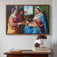 Sacred Conversation, c. 1505 - Floater Framed Canvas Print