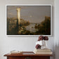 The Course of Empire: Desolation, 1836 - Floater Framed Canvas Print
