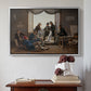 A Group of Danish Artists in Rome, 1837 - Floater Framed Canvas Print