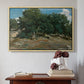 Fontainebleau: Oak Trees at Bas-Bréau, c. 1830-1835 - Floater Framed Canvas Print