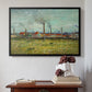 Factories at Clichy, 1887 - Floater Framed Canvas Print