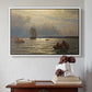 From the Inlet of Oslo, 1874 - Floater Framed Canvas Print