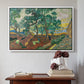 The Garden of Saint-Paul Hospital, 1889 - Floater Framed Canvas Print