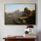 Scene from “The Last of the Mohicans”, 1827 - Floater Framed Canvas Print
