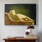 Reclining Nude (Liggende model), 1833 - Floater Framed Canvas Print