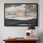 The Lone Boat, North Woods Club, Adirondacks, 1892 - Floater Framed Canvas Print