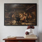 The Return of the Bear Hunter, 1856 - Floater Framed Canvas Print
