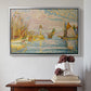 The Lighthouse at Groix, 1925 - Floater Framed Canvas Print