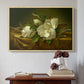 Magnolias on Gold Velvet Cloth, c. 1888-1890 - Floater Framed Canvas Print