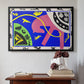 The Horse, the Rider and the Clown, from Jazz, 1947 - Floater Framed Canvas Print
