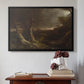 Tornado in an American Forest, 1835 - Floater Framed Canvas Print