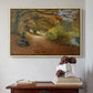 A Wooded Path in Autumn, 1902 - Floater Framed Canvas Print