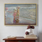 The Three Sisters on the Beach, 1908 - Floater Framed Canvas Print