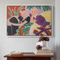 The Conversation, 1938 - Floater Framed Canvas Print