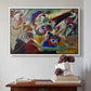 Fragment 2 for Composition VII, 1913 - Floater Framed Canvas Print