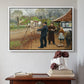 L. A. Ring Painting near Aasum Smithy, 1893 - Floater Framed Canvas Print