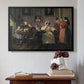The Waagepetersen Family, 1836 - Floater Framed Canvas Print