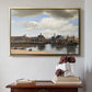 View of Delft, c. 1660-1661 - Floater Framed Canvas Print