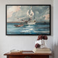 Sloop, Nassau, 1899 - Floater Framed Canvas Print