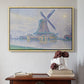 Mill of Edam (Moulin d'Edam), 1896 - Floater Framed Canvas Print