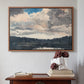 The Lone Boat, North Woods Club, Adirondacks, 1892 - Floater Framed Canvas Print
