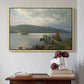 The Jetty at Feste near Moss, 1898 - Floater Framed Canvas Print