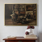The Studio of Ferdinand De Braekeleer I, Father of the Painter, c. 1873-1885 - Floater Framed Canvas Print