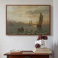 View from the Oslofjord, 1866 - Floater Framed Canvas Print