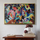Improvisation. Deluge, 1913 - Floater Framed Canvas Print