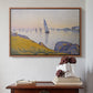 Evening Calm, Concarneau, Opus 220, 1891 - Floater Framed Canvas Print