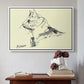 Cat (Le chat), c. 1961 - Floater Framed Canvas Print