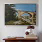The Railroad Bridge at Briare, 1888 - Floater Framed Canvas Print